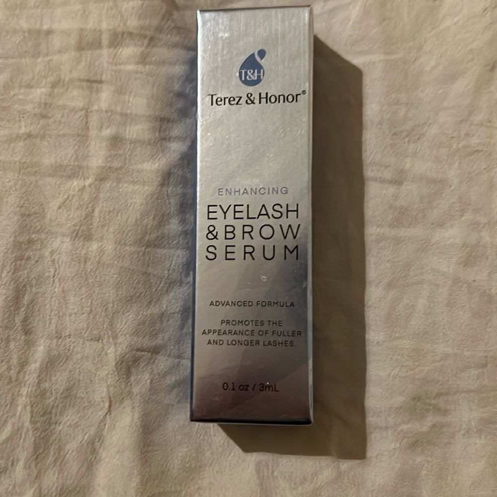 Terez & honor enhancing eyelash and brow serum- never opened or used - brand new